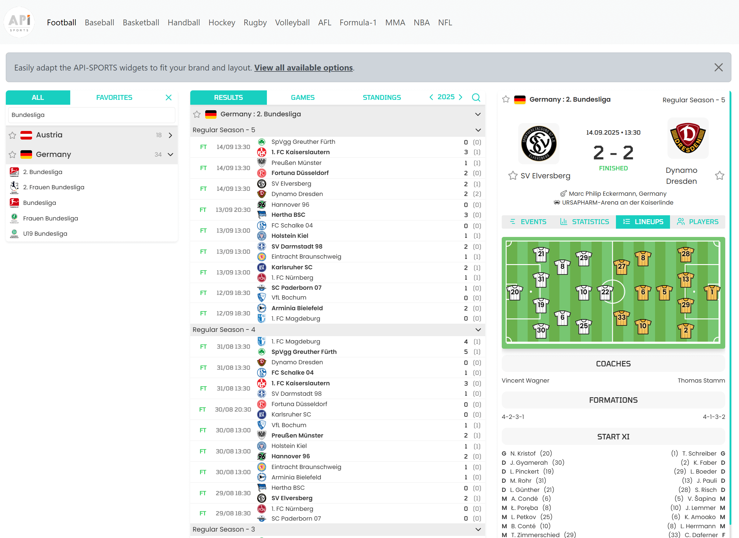 Live Scores
